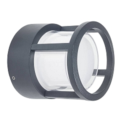 Luminaria de pared para exteriores ONE redondo IP54, �palo, negro