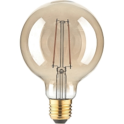Bombilla filamento Globe G95 GOLD conmutable G95 claro E27 4,5W 400lm 1800K 320� CRI 80-89 