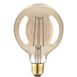 Bombilla filamento Globe G125 GOLD conmutable G125 claro E27 2,5W 200lm 1800K 320� CRI 80-89 