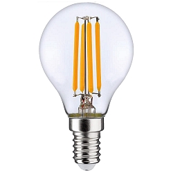 Filamento luminoso en forma de gota P45 E14 4,5W 470lm 2700K 320� CRI 80 