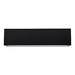 Luminaria de pared para exteriores BRICK DOWN IP65, negro regulable