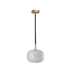 Luminaria colgante CUSCINO SMALL G9 IP20, lat�n, negro