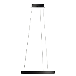 Luminaria colgante GLORIA IP20, negro regulable