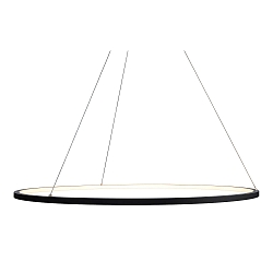 Luminaria colgante GLORIA IP20, negro regulable
