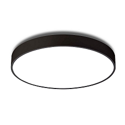 Luminaria de techo MOON C450 LED IP20, negro regulable