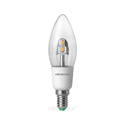 LED para en forma de vela C35 E14 3W 250lm 2800K 330� CRI 80 