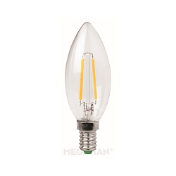 Filamento luminoso en forma de vela C35 E14 3W 250lm 2700K 360� CRI 80 