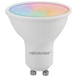 Foco LED PAR16 MATTER PAR16 100� RGB+CCT+DIM CCT Switch, RGBW, controlable por Matter PAR16 mate GU10 4