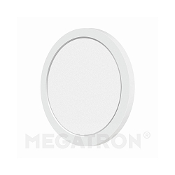 Luminaria de superficie / empotrada PANO CCT DIM ROUND redondo, CCT Switch IP20, blanco regulable