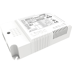 Controlador de LED DALI2 40W 550-1050MA 25-42V controlable por DALI, corriente constante, ajustable, blanco