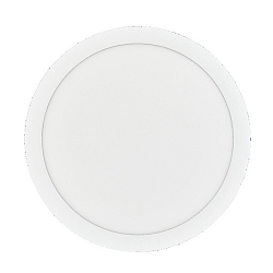 LED panel 300 R round, UGR < 19, suitable for VDU workstation, dimmable 12W 1000lm 4000K CRI 80