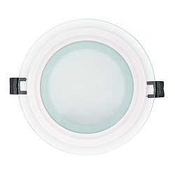 Panel de LED LED GLAS PANEL 160R SCCT CCT Switch, regulable