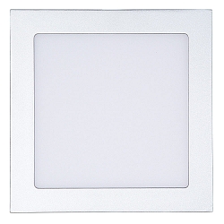 Downlight empotrable LED PANEL FLAT 130 Q DTW 350MA OPAL angular, Dim-To-Warm, sin fuente de alimentaci�n IP20, mate