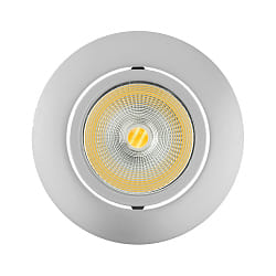 Downlight empotrable ECO FLAT 5068R DIM / 38� redondo, CCT Switch, regulable IP40, cromado mate regulable