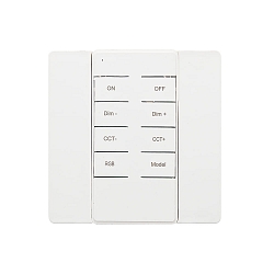Mando a distancia SMARTMATIC PWM-5 8A RF/BT con salida de se�al de radiocontrol (RF), blanco