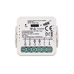 MATTER-WIFI - FLUSH MOUNTING - NON-DIM conmutable