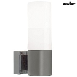 Nordlux Wall luminaire TANGENS, E14, IP44, brushed steel