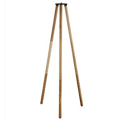 Pie de la luminaria para KETTLE TRIPOD 110, negro mate