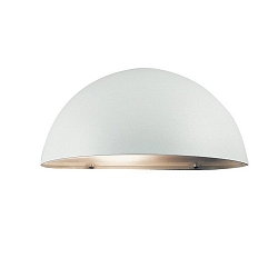 Luminaria de pared SCORPIUS MAXI E27 IP23, satinado, blanco 