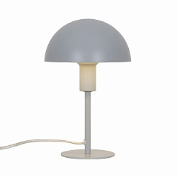 Luminaria de mesa ELLEN MINI E14 IP20, gris 