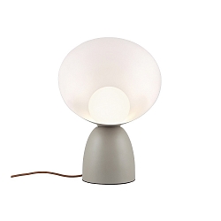 Luminaria de mesa HELLO E14 IP20, marr�n 