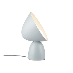 Luminaria de mesa HELLO E14 IP20, gris 