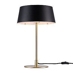 Luminaria de mesa CLASI E14 IP20, negro mate 