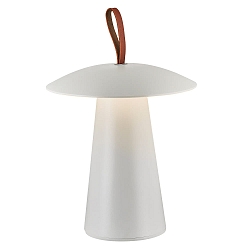 L�mpara de mesa a pilas ARA TO-GO 2 IP54, blanco regulable