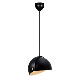 Luminaria colgante ALIGN E27 IP20, negro mate