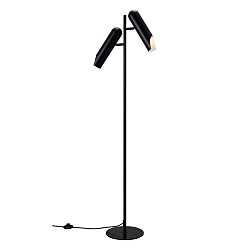 Luminaria de pedestal ROCHELLE GU10 IP20, negro mate 