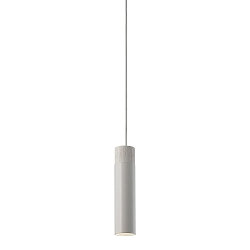 pendant luminaire TILO 1 flame, round GU10 IP20, white dimmable