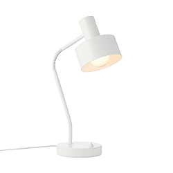 Luminaria de mesa MATIS E27 IP20, blanco 