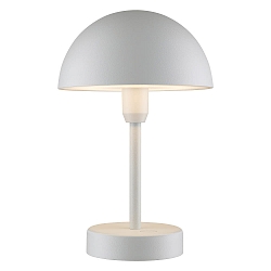 L�mpara de mesa a pilas ELLEN TO-GO sin cargador, con IP estaci�n de recarga IP44, mate, blanco regulable