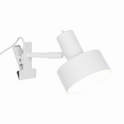 Luminaria de apriete MATIS E27 IP20, blanco 