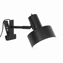 Luminaria de apriete MATIS E27 IP20, negro 