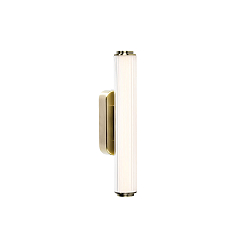 Luminaria de pared VIRELLE 32 IP44, negro regulable