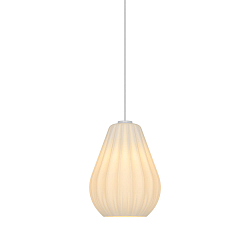 pendant luminaire SALLINO E27 IP20, white dimmable