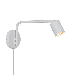Luminaria de pared EXPLORE LONG GU10 IP20, blanco 