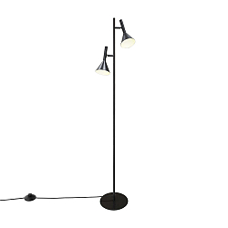 Luminaria de pedestal KELVIS GU10 IP20, negro 