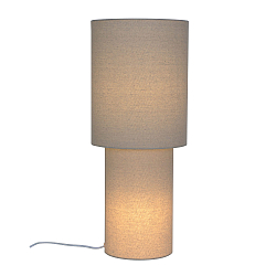 Luminaria de pedestal IZARA 60 E27 IP20, beige 