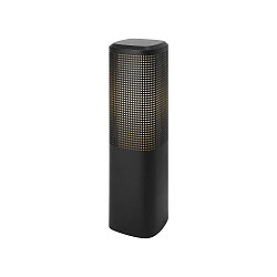 Luminaria para balizas SIDARA 45 E27 IP44, seaside negro regulable