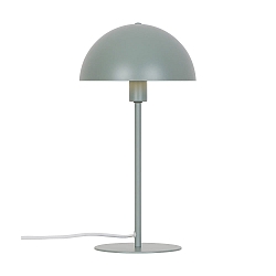 Luminaria de mesa ELLEN 20 E14 IP20, verde polvoriento 