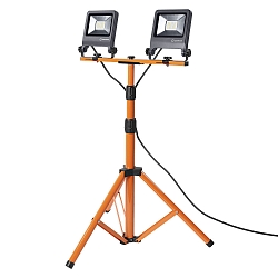 Luminaria de trabajo WORKLIGHTS - TRIPOD 30W de 2 llamas IP65