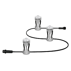 Cadena de luces ENDURA GARDEN DOT EXTENSION de 3 llamas, versi�n incorporada IP65