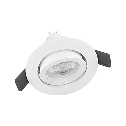 Luminaria empotrable KIT LEDR GU10 8.3W CRI90 3000K DIM IP20, 8,3W 575lm 3000K 36� 36� CRI 90