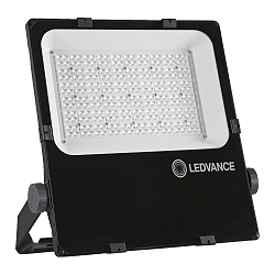 Luz de inundaci�n FL PFM DA SYM R30 200W 3000K BK controlable por DALI, sim�trico IP66, negro