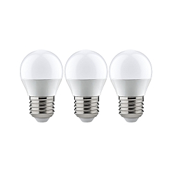 LED L�mpara gota G45 juego de 3 E27 3,5W 250lm 2700K CRI >80 
