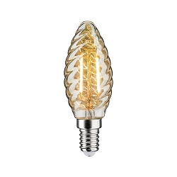 L�mpara de filamento en forma de vela retorcida B35 E14 4,7W 430lm 2500K CRI >80 regulable