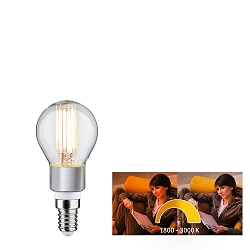 Filamento luminoso en forma de gota P45 Dim-To-Warm E14 5W 470lm 1800-3000K CRI >80 regulable