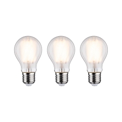 L�mpara LED en forma de pera juego de 3 E27 9W 1055lm 2700K CRI 80-89
